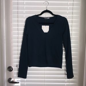 Fitted long sleeve shirt